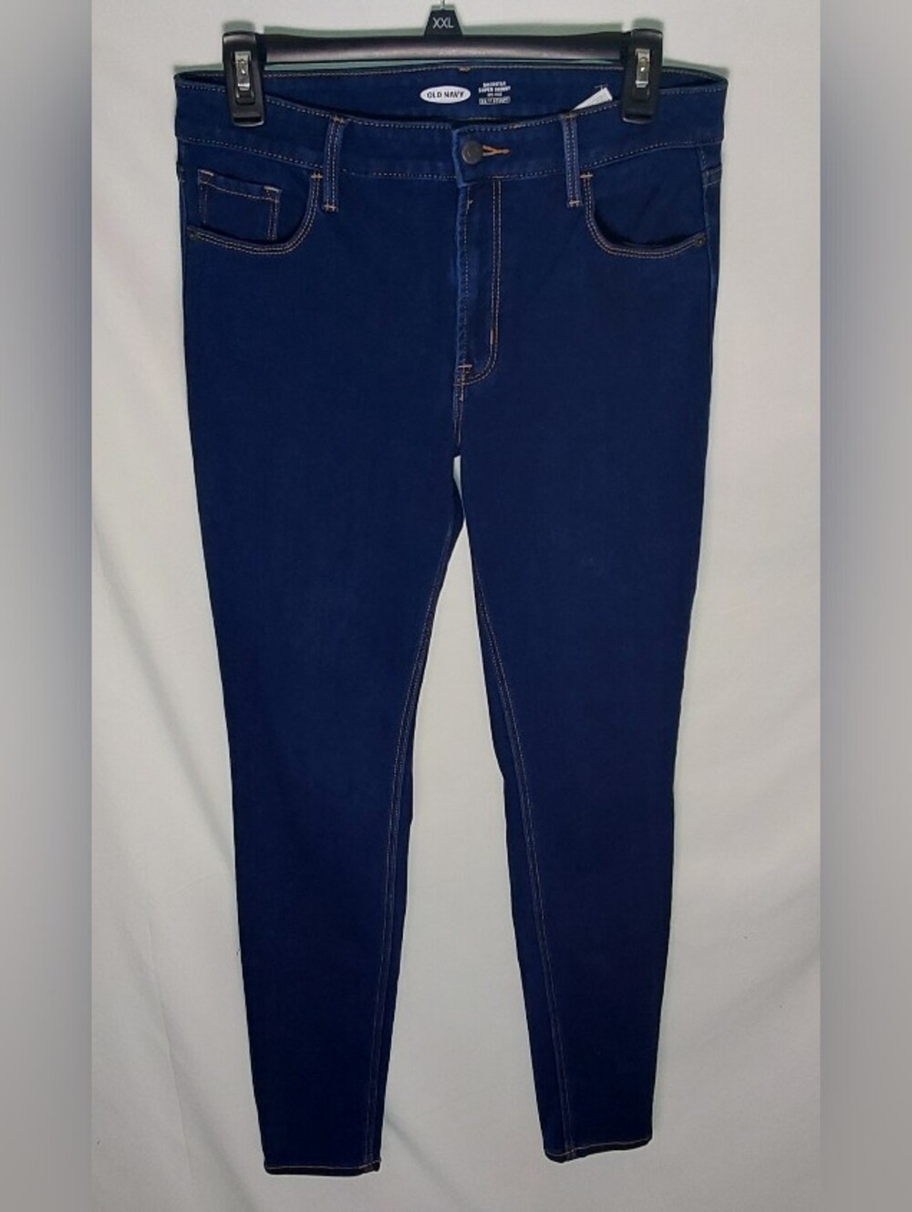 Old Navy Dark Navy Rockstar Super Skinny Jeans